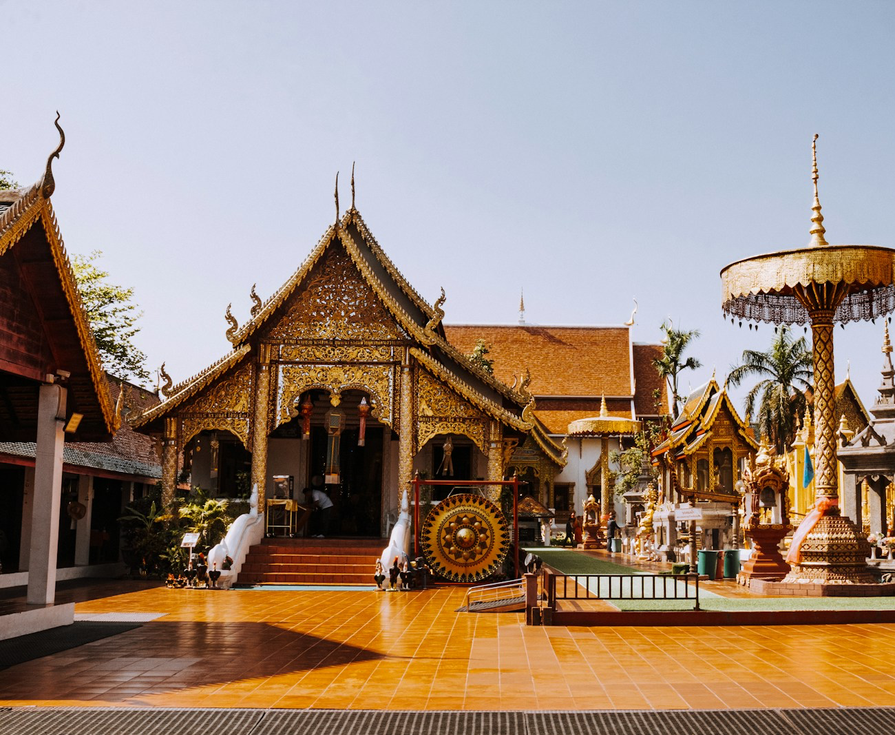 Wat Phra That Hariphunchai in Thailand