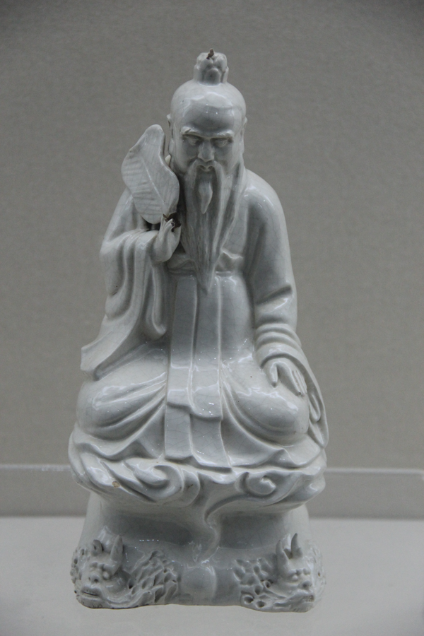 Laozi in a Qing-dynasty sculpture · British Museum