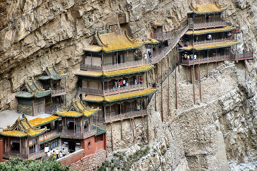 Hanging Temple near Hunyuan
