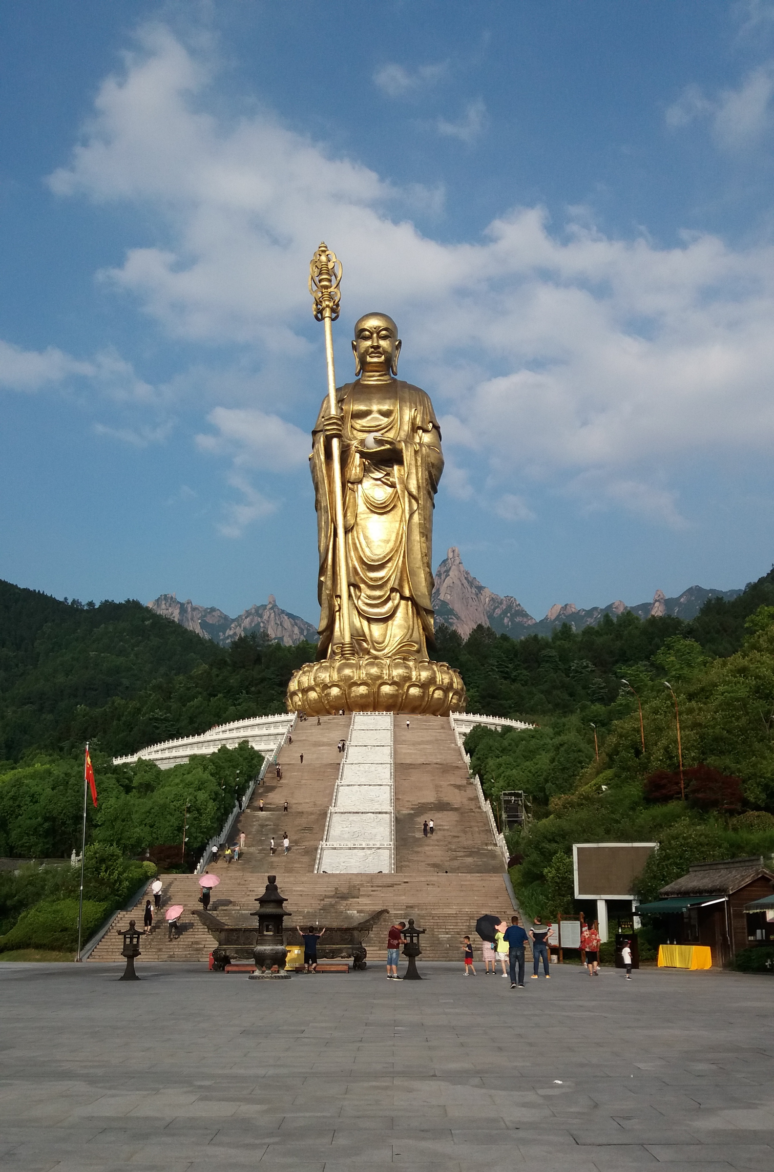 Ksitigarbha · Great Vow Cultural Park, at the foot of Mount Jiuhua