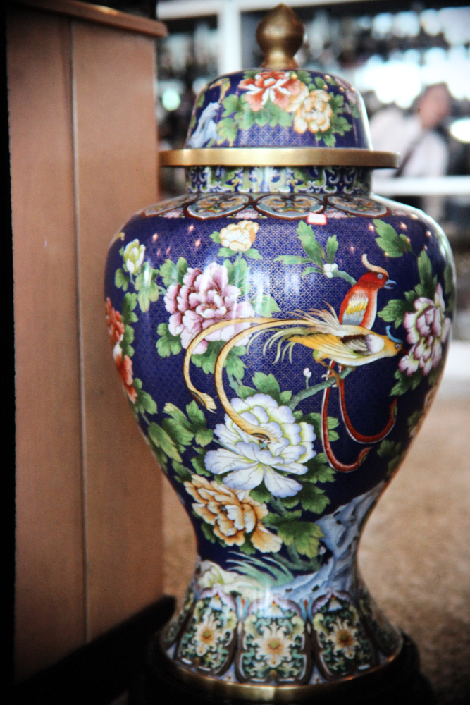 Cloisonne vase · Beijing