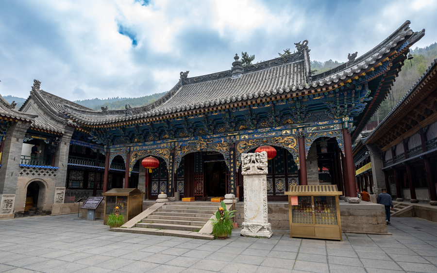 Temple on Mount Wutai