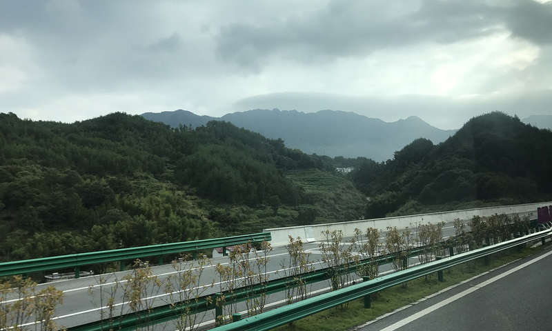 Landscape near Hetu, Yuexi