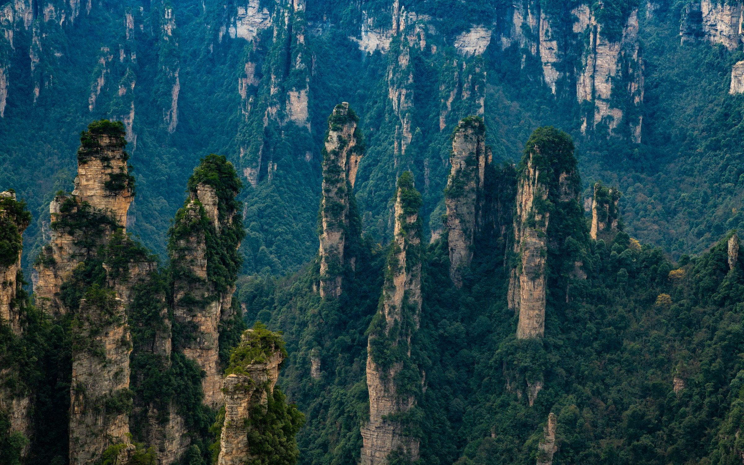Zhangjiajie’s sandstone peaks